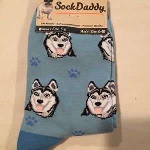 Sock Daddy husky socks, Men’s size 6-10